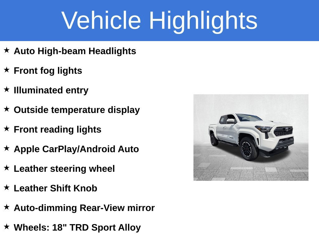 Used 2024 Toyota Tacoma TRD Sport RWD image 4