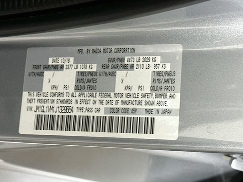 Used 2018 MAZDA MAZDA6 Touring FWD image 12
