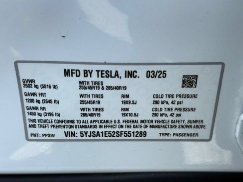 Used 2025 Tesla Model S AWD/4WD image 25