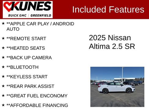 Used 2025 Nissan Altima 2.5 SR image 2