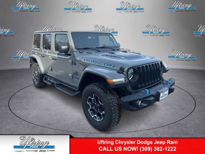 Used 2022 Jeep Wrangler Unlimited Rubicon 4xe w/ Steel Bumper Group