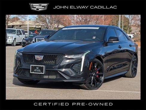 Certified 2023 Cadillac CT4 V w/ Navigation Package image 1