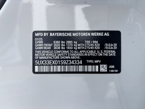 Used 2025 BMW X6 xDrive40i w/ Executive Package image 35