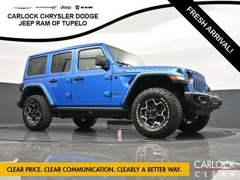 Used 2023 Jeep Wrangler Unlimited Rubicon 4xe w/ Steel Bumper Group image 37