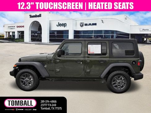 Used 2024 Jeep Wrangler Unlimited Sport AWD/4WD image 4