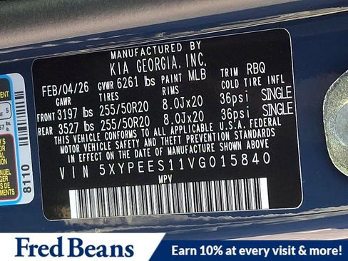 New 2027 Kia Telluride S image 21