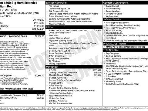 Used 2022 RAM 1500 Big Horn AWD/4WD image 6