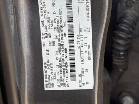 Used 2022 Ford Ranger Lariat w/ Equipment Group 501A High AWD/4WD image 27
