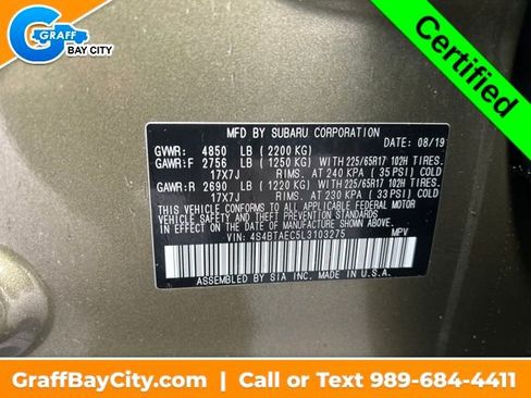 Used 2020 Subaru Outback Premium image 30