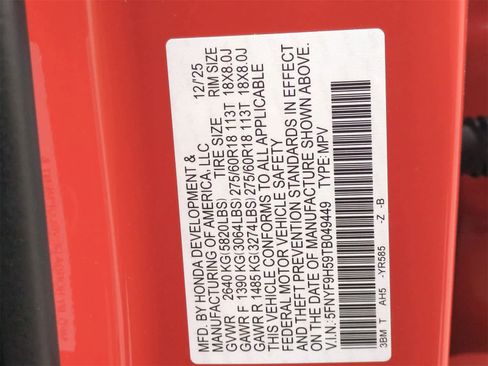 New 2026 Honda Passport TrailSport image 38