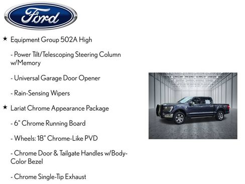Used 2021 Ford F150 Lariat w/ Equipment Group 502A High AWD/4WD image 13