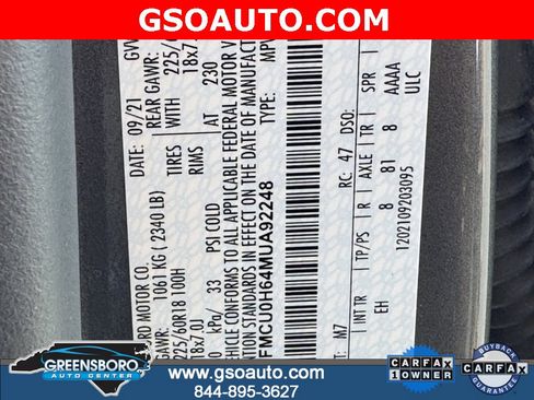 Used 2021 Ford Escape SEL image 42