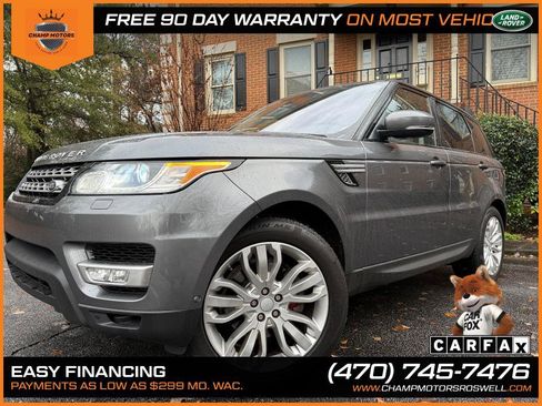 Used 2016 Land Rover Range Rover Sport HSE image 1