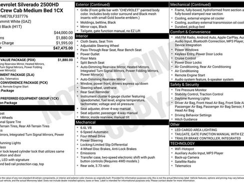 Used 2020 Chevrolet Silverado 2500 Custom w/ Custom Value Package image 8