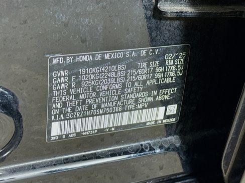 Used 2025 Honda HR-V EX-L image 38