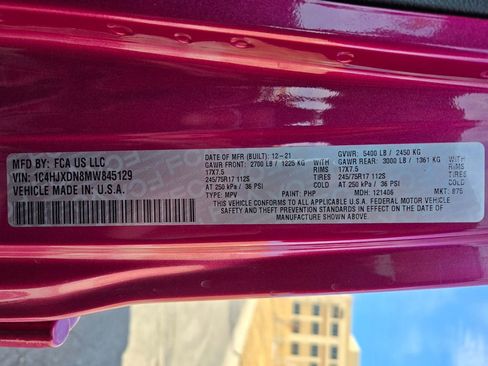 Used 2021 Jeep Wrangler Unlimited Sport image 34