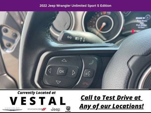 Used 2022 Jeep Wrangler Unlimited Sport AWD/4WD image 15