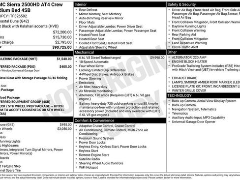 New 2026 GMC Sierra 2500 AT4 w/ Max Trailering Package AWD/4WD image 26