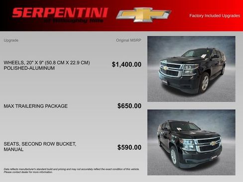 Used 2015 Chevrolet Suburban LT w/ Max Trailering Package image 4