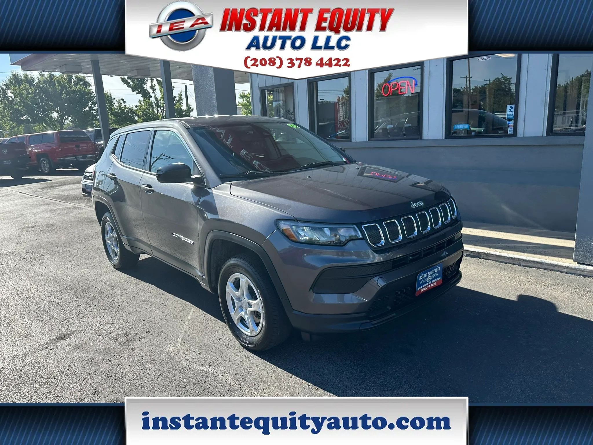 Used 2022 Jeep Compass Sport AWD/4WD image 1
