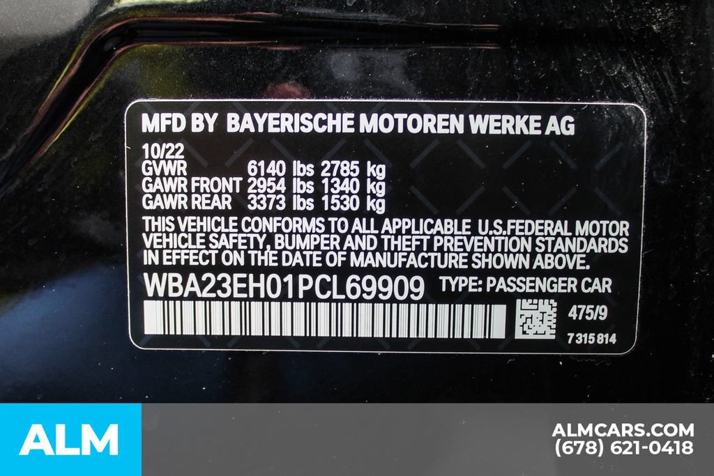 Used 2023 BMW 740i w/ Executive Package RWD image 34
