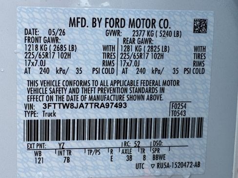 New 2026 Ford Maverick XLT AWD/4WD image 7