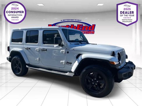 Used 2021 Jeep Wrangler Unlimited Sahara image 1