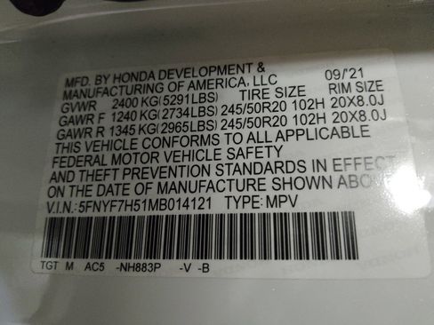 Used 2021 Honda Passport EX-L image 33