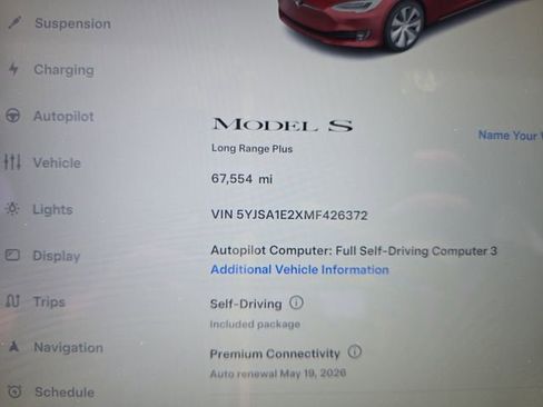 Used 2021 Tesla Model S Long Range Plus AWD/4WD image 29