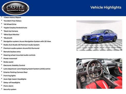 Used 2021 Acura TLX w/ A-SPEC Pkg image 3