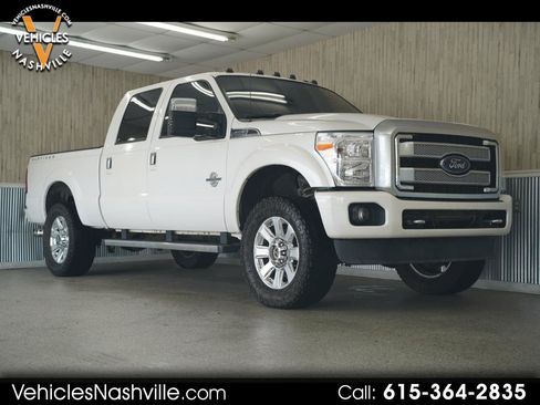 Used 2014 Ford F350 Platinum AWD/4WD image 1