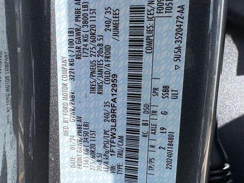 Used 2024 Ford F150 XLT w/ Equipment Group 302A MID AWD/4WD image 19