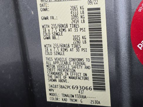 Certified 2023 Nissan Rogue SV image 33