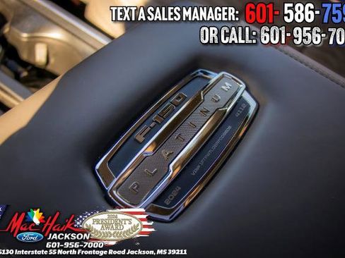 Certified 2024 Ford F150 Platinum w/ Equipment Group 703A Plus image 15