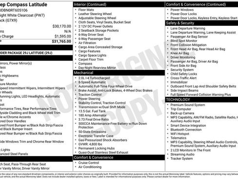 Used 2024 Jeep Compass Latitude AWD/4WD image 25