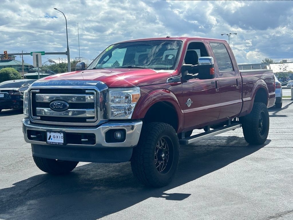 Used 2015 Ford F350 Lariat w/ Lariat Ultimate Package AWD/4WD image 9