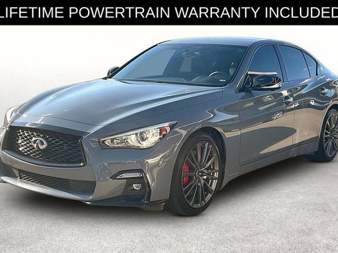 Used 2024 INFINITI Q50 Red Sport 400 RWD image 9