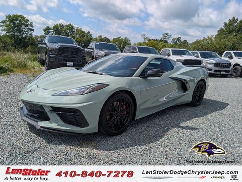 Used 2024 Chevrolet Corvette Stingray Premium Conv w/ Z51 Performance Package RWD image 1
