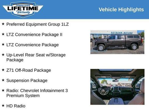 Used 2020 Chevrolet Silverado 2500 LTZ w/ LTZ Convenience Package AWD/4WD image 2