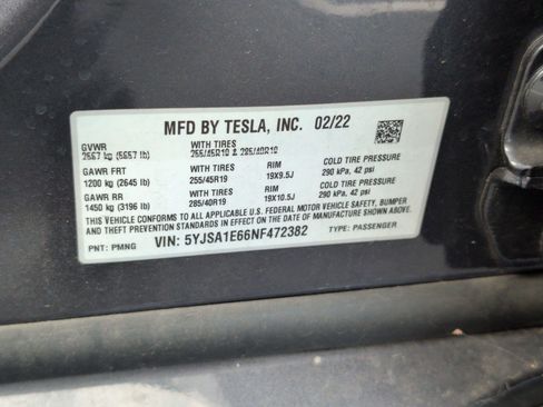Used 2022 Tesla Model S Plaid AWD/4WD image 32