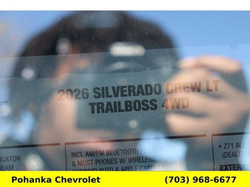 New 2026 Chevrolet Silverado 1500 LT Trail Boss w/ LT Trail Boss Premium Package AWD/4WD image 30