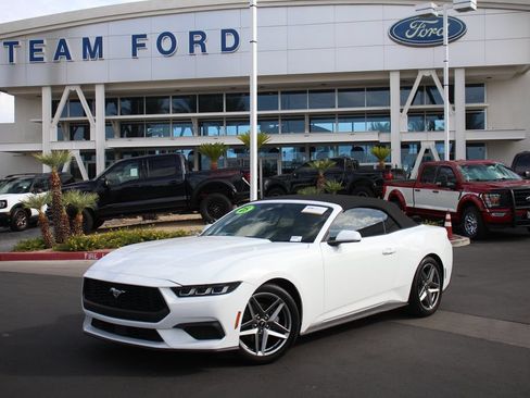 Certified 2025 Ford Mustang Convertible RWD image 2