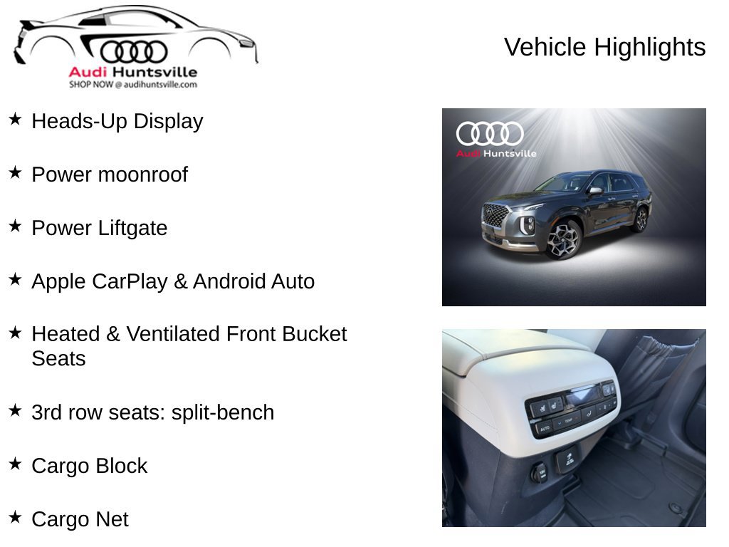 Used 2022 Hyundai Palisade Calligraphy w/ Cargo Package AWD/4WD image 12