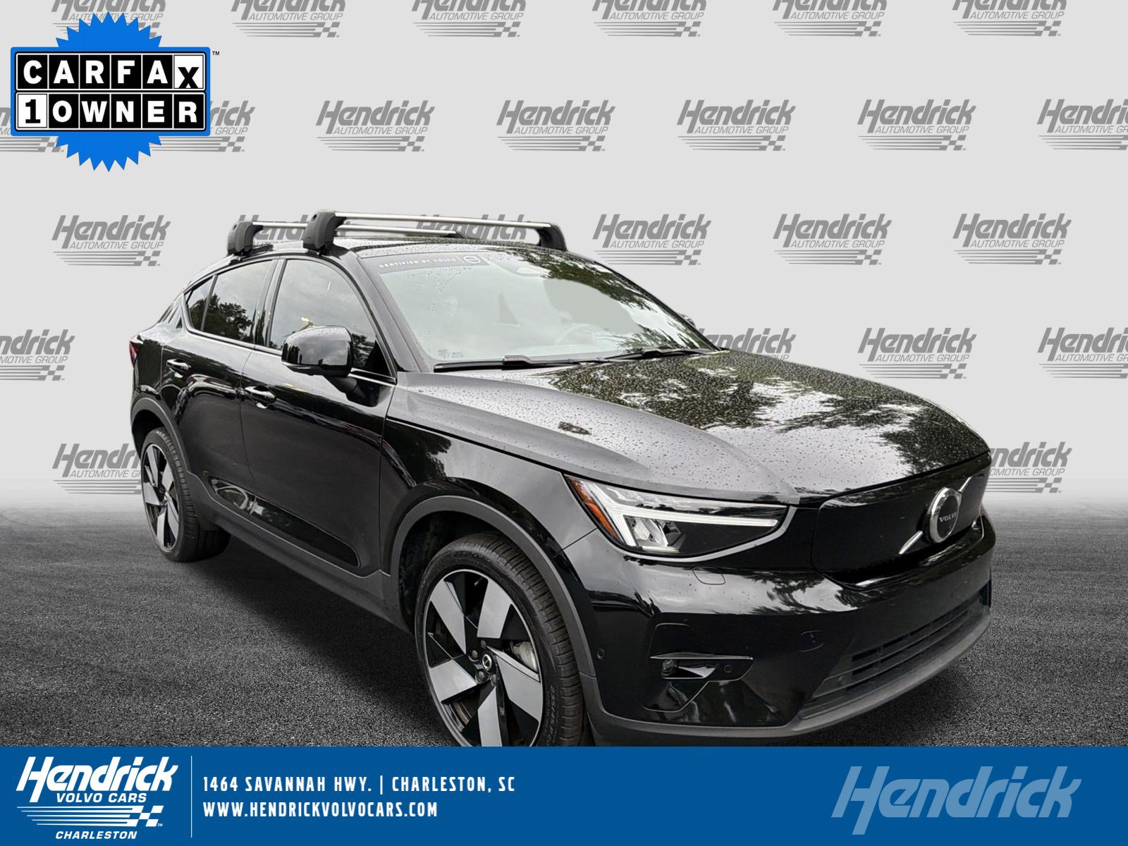 Certified 2023 Volvo C40 P8 Recharge Plus w/ Climate Package AWD/4WD image 1