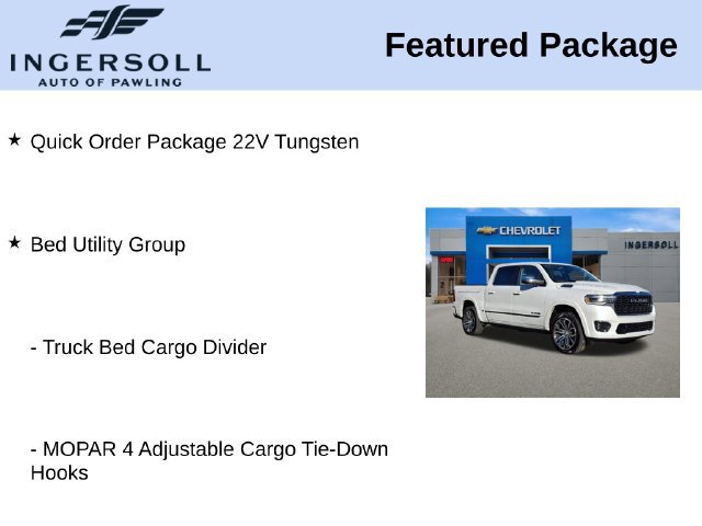 Used 2025 RAM 1500 Tungsten w/ Bed Utility Group AWD/4WD image 15