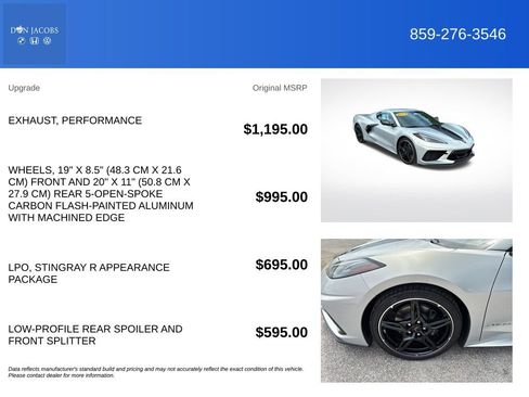 Used 2023 Chevrolet Corvette Stingray Coupe RWD image 5