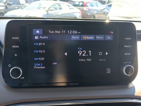 Used 2022 Hyundai Santa Fe Blue w/ Cargo Package image 24