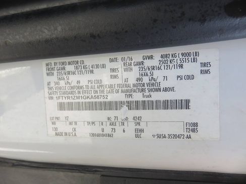 Used 2016 Ford Transit 250 130 Low Roof w/ Exterior Upgrade Package RWD image 34