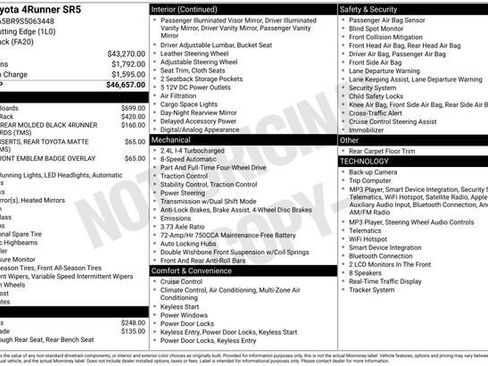 Certified 2025 Toyota 4Runner SR5 AWD/4WD image 33