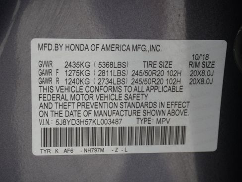 Used 2019 Acura MDX FWD w/ Technology Package image 35